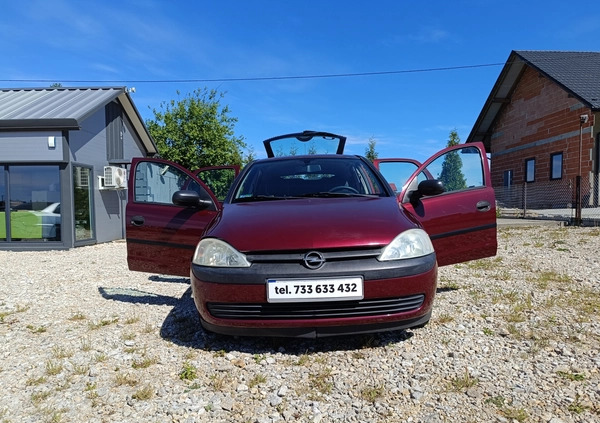 Opel Corsa cena 3350 przebieg: 184690, rok produkcji 2002 z Ożarów Mazowiecki małe 191